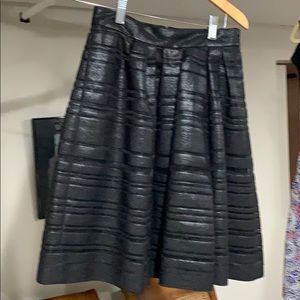 Black party skirt